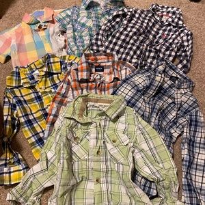 Boys Flannel Shirts